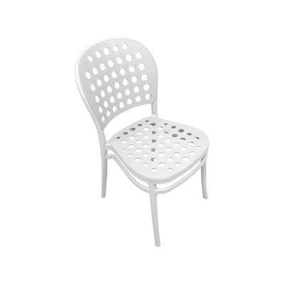 SILLA PLASTICA COLOR BLANCO